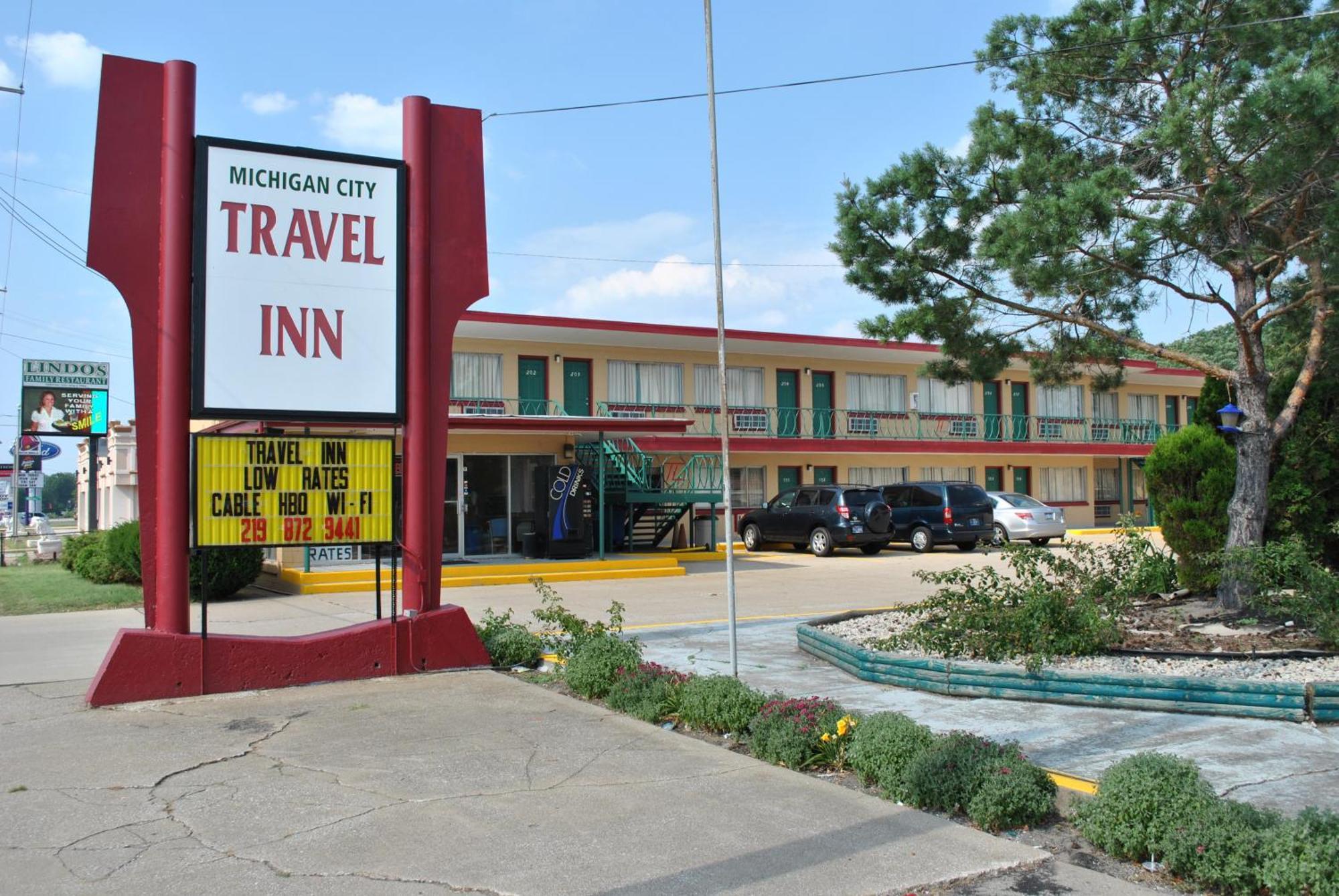 Travel Inn Motel Michigan City Buitenkant foto